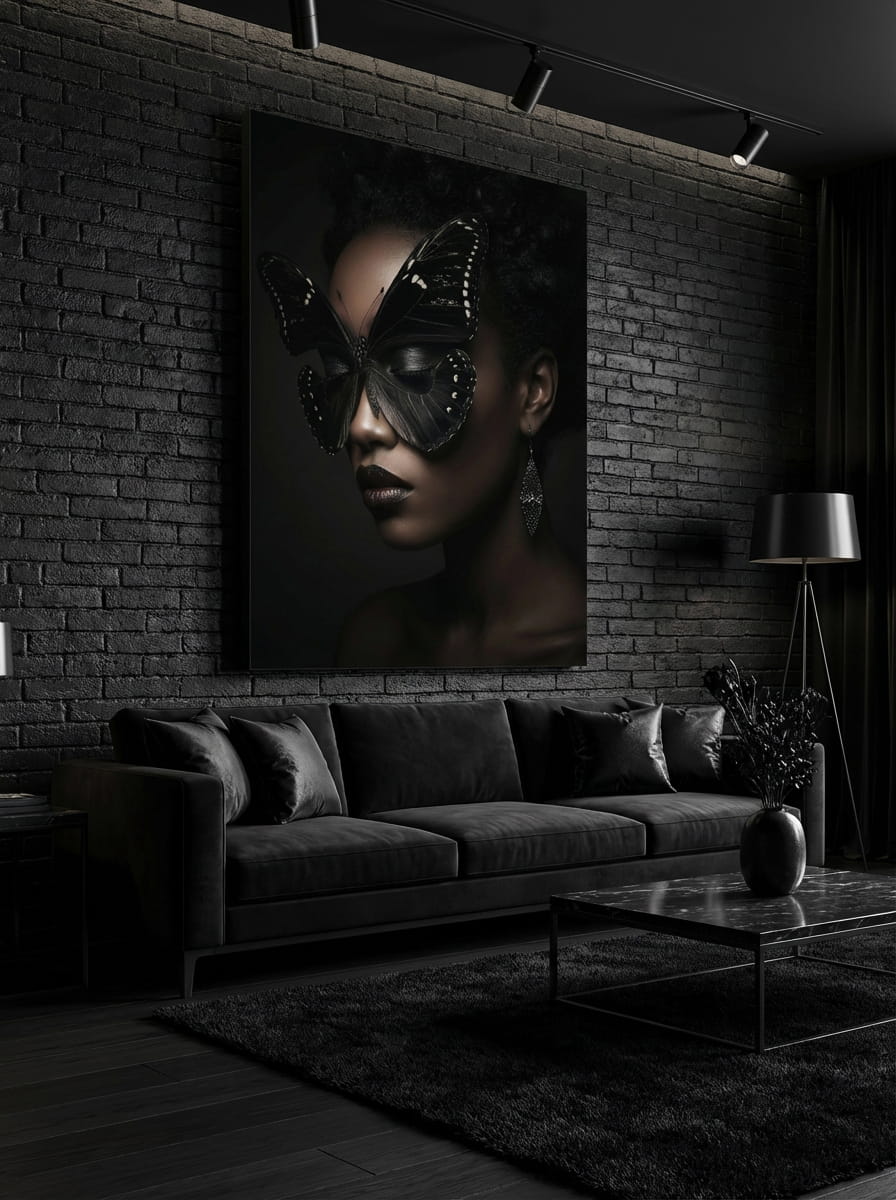 Firefly_deco-interieur-noir-grand-tableau-sans-cadre–416017